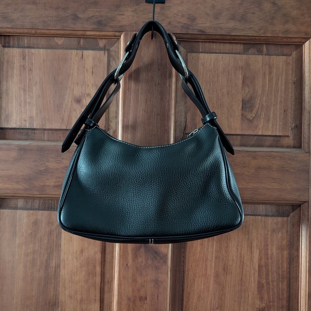 Dooney & Bourke Black Hobo Bag - Picture 3 of 11